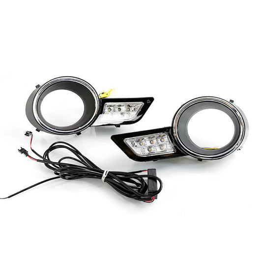 2008-2010-Toyota Highlander DRL Daytime Running Light - 1 - White Background