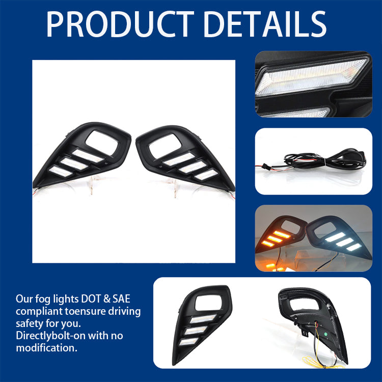 2020-2026-Toyota Highlander DRL Daytime Running Light - Product Detail View