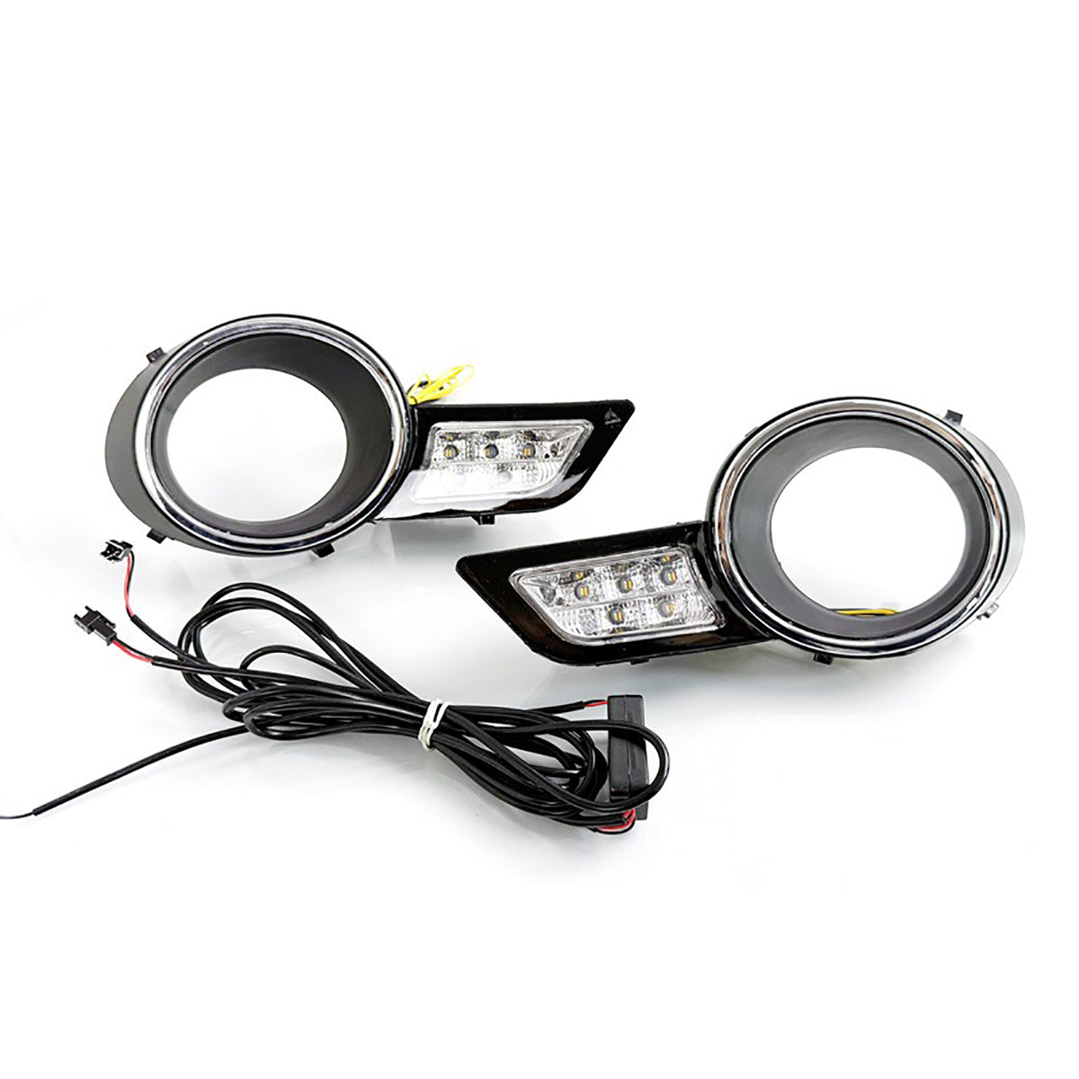 2008-2010-Toyota Highlander DRL Daytime Running Light - 1 - White Background