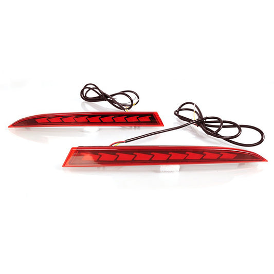 2013-2015 Honda Accord Tail Light - White Background