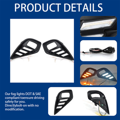 2020-2026-Toyota Highlander DRL Daytime Running Light - Product Detail View