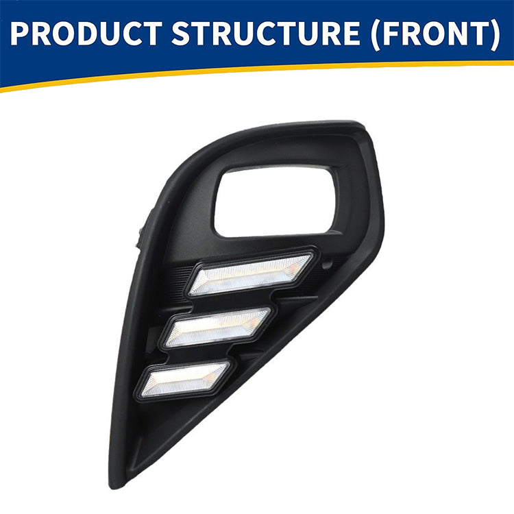 2020-2026-Toyota Highlander DRL Daytime Running Light - Front Side View