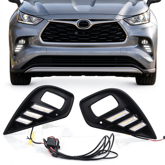 2020-2026 Toyota Highlander DRL Daytime Running Light - Main Product View