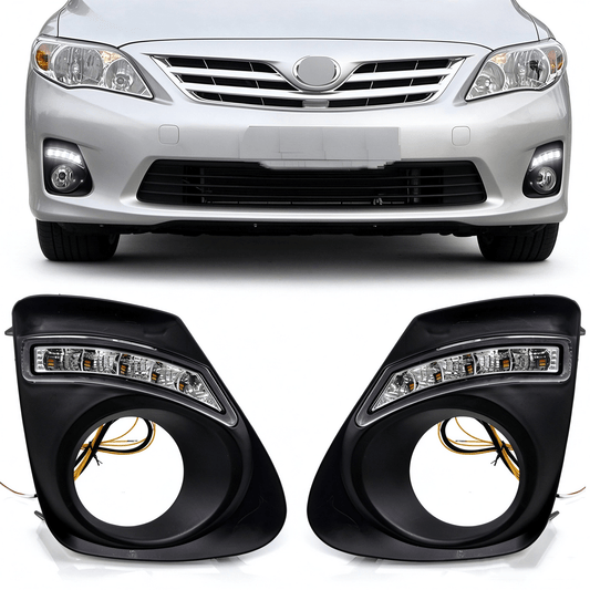 2011-2013-Toyota Corolla DRL Daytime Running Light - Main Product View