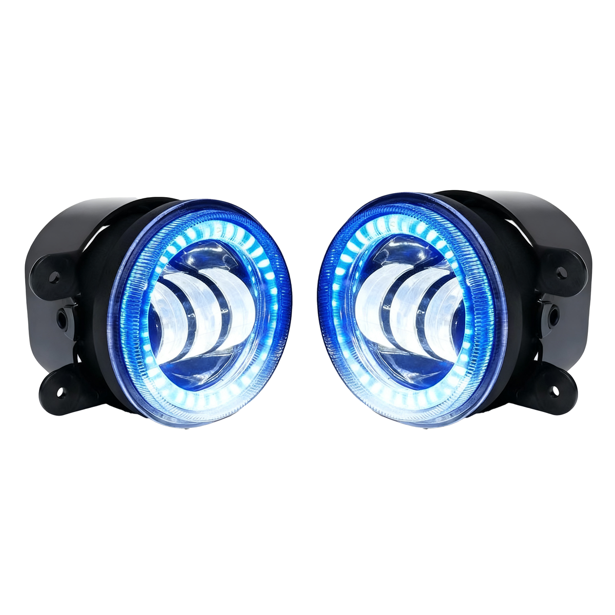 Honda Fog Light Blue- Installed on Car