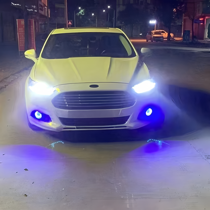 Honda Fog Light Blue- Installed on Car