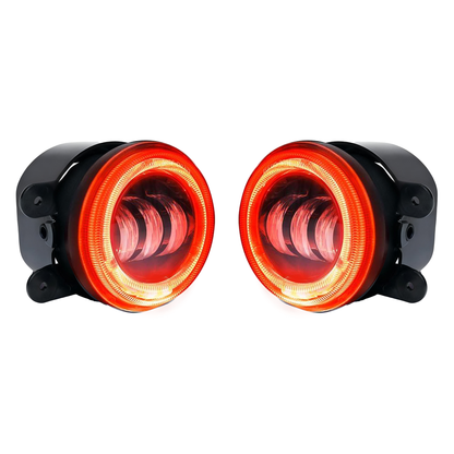 Honda Fog Light Red - Main Product View