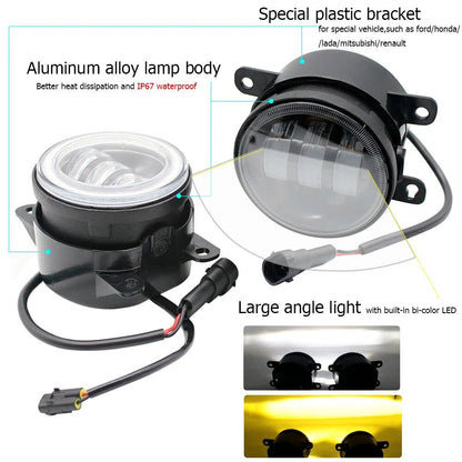 Honda Fog Light White - 01